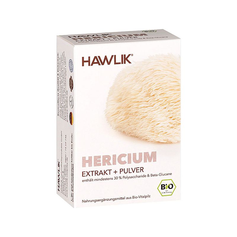 Bio Hericium Extrakt Und Pulver Kapseln Hawlik Vitalpilze De