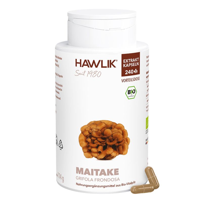 HAWLIK Bio Maitake Extrakt Kapseln 240